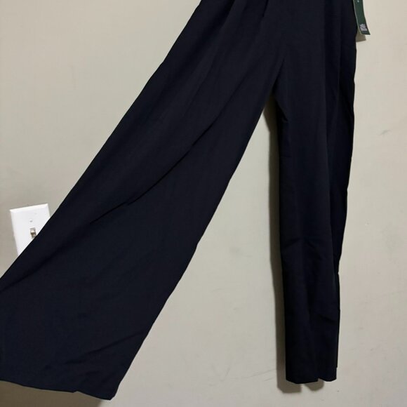 Wild Fable Black Wide-Leg Trousers High Waist Pleated Dress Pants – Size Small - Picture 5 of 6